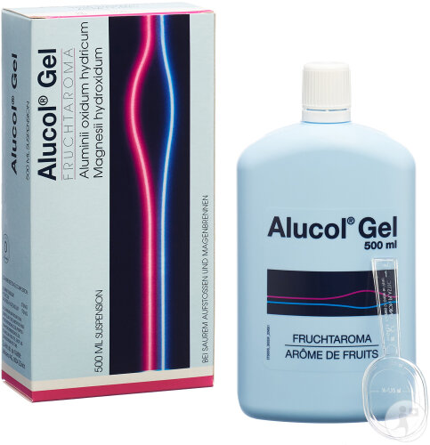 Alucol Gel Suspension Frucht Flasche 500ml