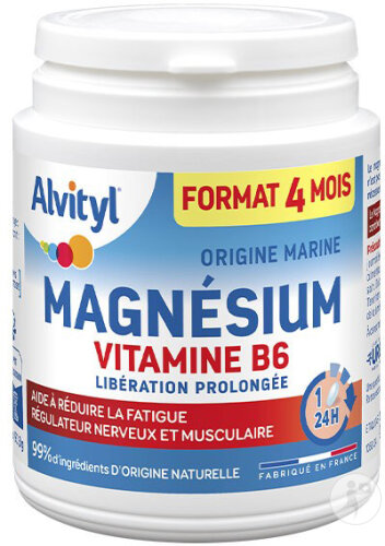 Alvityl Magnesium Verlängerte Freisetzung 120 Tabletten