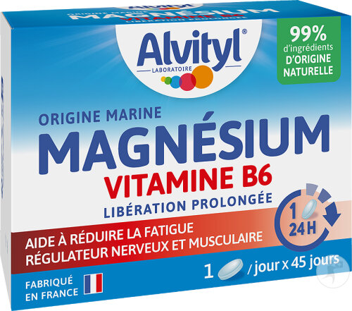 Alvityl Magnesium Verlängerte Freisetzung 45 Tabletten