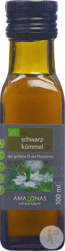 Amazonas Bio Schwarzkümmelöl 100% Rein Kaltgepresst Ägypten Flasche 100ml