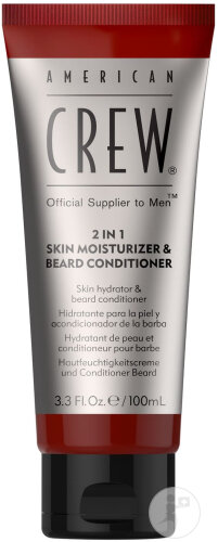 American Crew 2in1 Feuchtigkeitscreme Und Bartconditioner Tube 100ml