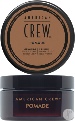 American Crew Pomade Mittlerer Halt Und Hoher Glanz Tiegel 85g