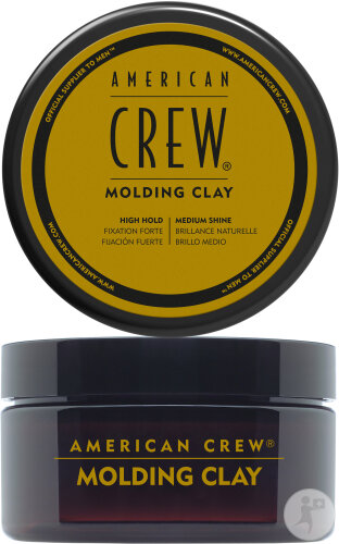 American Crew Molding Clay Starker Halt Und Mittlerer Glanz Tiegel 85g
