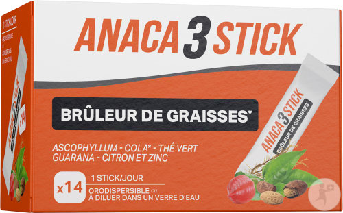 Anaca3 Fettverbrennungsstick Nahrungsergänzungsmittel 14 Stück