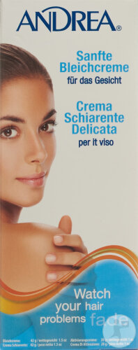 Andrea Sanfte Bleichcreme Gesicht Tuben 2x42g