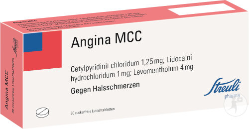 Angina MCC Streuli Lutschtabletten 30 Stück
