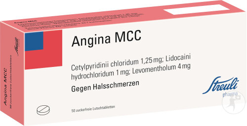 Angina MCC Streuli Lutschtabletten 50 Stück