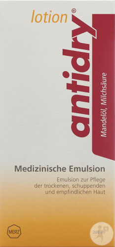 Antidry Lotion Emulsion Flasche 200ml