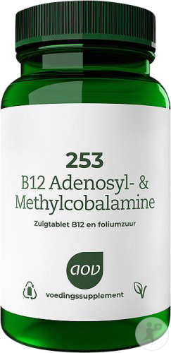 AOV 253 B12 Adenosyl Methylcobalamine Nahrungsergänzungsmittel 60 Lutschtabletten