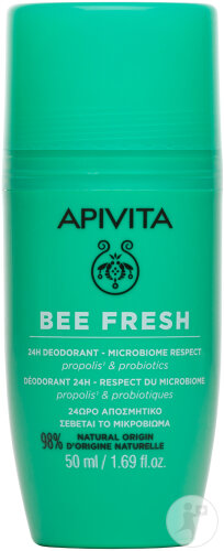 Apivita Bee Fresh 24h Deodorant Microbiome Respect 50ml