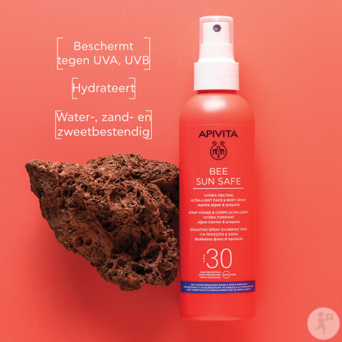 Apivita Bee Sun Safe Hydra Melting Ultraleichtes Gesichts- Und Körperspray LSF30 200ml-2