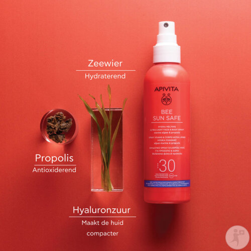 Apivita Bee Sun Safe Hydra Melting Ultraleichtes Gesichts- Und Körperspray LSF30 200ml-3