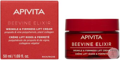 Apivita Beevine Elixir Reichhaltige Lifting Creme Falten Und Straffheit Tiegel 50ml