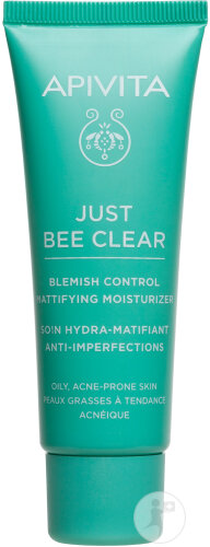 Apivita Just Bee Clear Hydratisierende Anti-Imperfektionen Pflege Tube 40ml