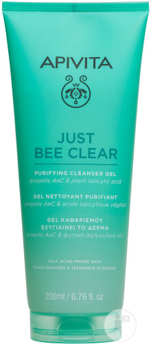 Apivita Just Bee Clear Klärendes Reinigungsgel Tube 200ml