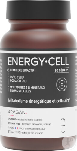 Aragan Synactifs Energycell Tonus Und Vitalität 50 Kapseln