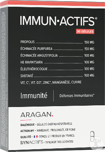 Aragan Synactifs Immunactifs Immunität Propolis 30 Kapseln
