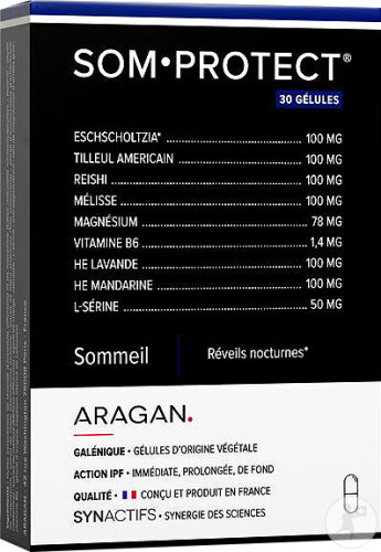 Aragan Synactifs Som Protect Nächtliches Erwachen 30 Kapseln