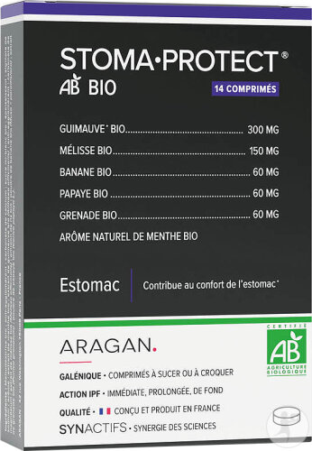 Aragan Synactifs Stomaprotect Bio Magen Eibisch 14 Tabletten