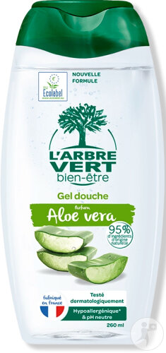 Arbre Vert Duschcreme Mit Aloe-Vera-Extrakten 260ml