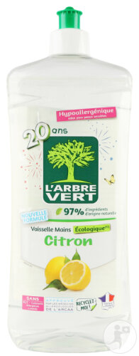 Arbre Vert Geschirrspülmittel Zitrone 750ml