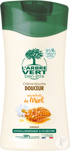 L'Arbre Vert Wellness Sanfte Duschcreme Mit Honigextrakten Flasche 250ml
