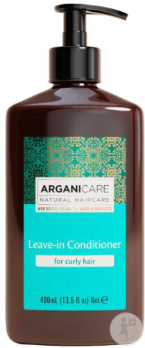 Arganicare Feuchtigkeitsspendende Leave-In Pflege Lockiges Haar Pumpspender 400ml