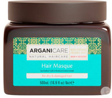 Arganicare Nährende Maske Argan & Shea Trockenes & Geschädigtes Haar Dose 500ml