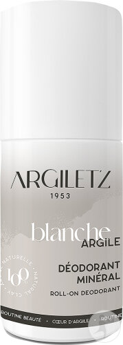 Argiletz Cœur D'Argile Deodorant Weiße Tonerde Mit Ringelblume Roll-On 50ml