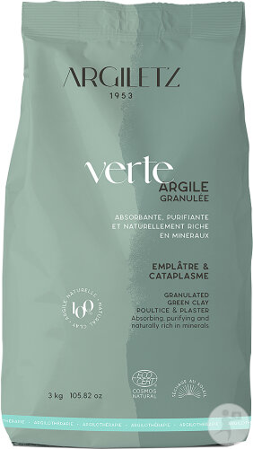 Argiletz Grüne Tonerde Granuliert Umschlag/Pflaster Beutel 3kg