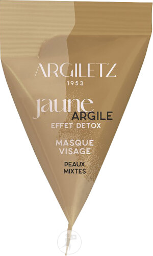 Argiletz Maske Gelbe Tonerde Gesicht Mischhaut Beutel 15ml