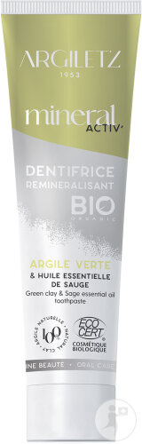 Argiletz Zahnpasta Ätherisches Salbeiöl Bio Tube 75ml