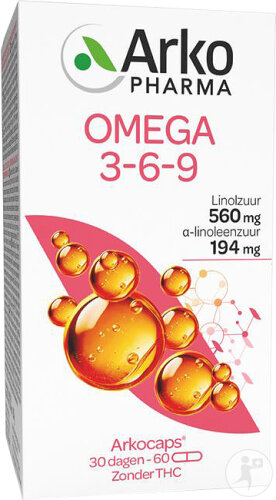 Arkocaps Omega 3-6-9 60 Kapseln
