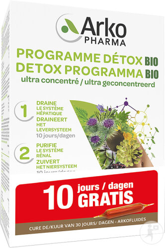 Arkofluides Programme Detox Amp 30 Promopack