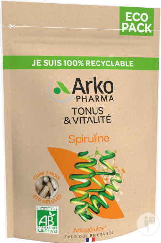 Arkogélules Spirulina Bio Eco Pack 270 Kapseln
