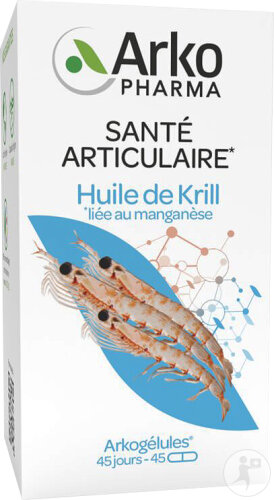 Arkogélules Krill-Öl Und Mangan Gelenkkomfort 45 Kapseln
