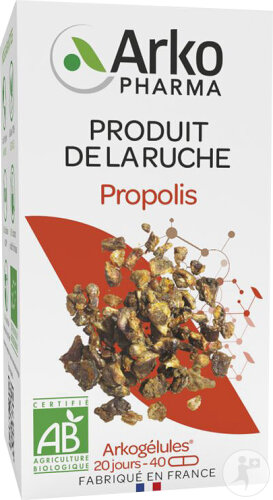 Arkogélules Propolis Bio 40 Pflanzliche Kapseln