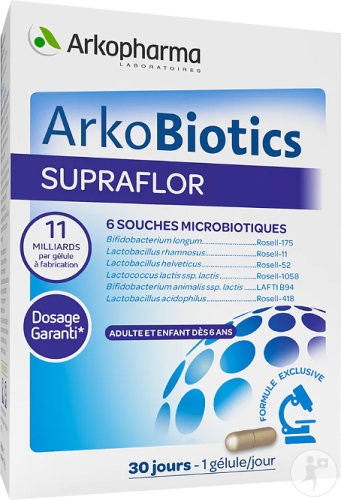 Arkopharma Arkobiotics Supraflor Probiotika 30 Kapseln