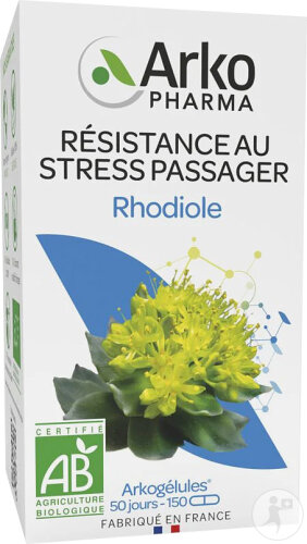 Arkopharma Arkocaps Rhodiole Rosenwurz Vorübergehender Stress 150 Kapseln