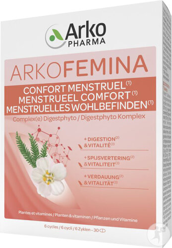 Arkopharma Arkofemina Menstrueller Komfort 30 Tabletten