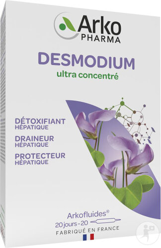 Arkopharma Arkofluides Desmodium 2300mg Ultra Konzentriert 20 Ampullen