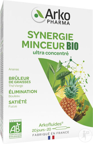 Arkopharma Arkofluides Synergie Schlankheitskur Bio 20 Ampullen