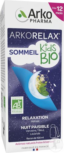Arkopharma Arkorelax Schlafmittel Kinder Erdbeer Banane Geschmack Ab 1 Jahr Bio Flasche 100ml