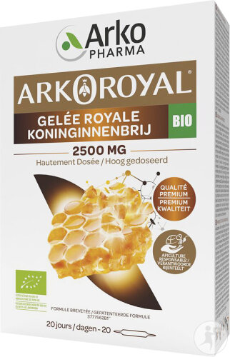 Arkopharma Arkoroyal Gelée Royale Bio 2500mg Ampullen 20x10ml