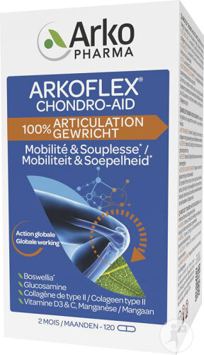Arkopharma Chondro-Aid 100% Gelenke Nahrungsergänzungsmittel 120 Kapseln