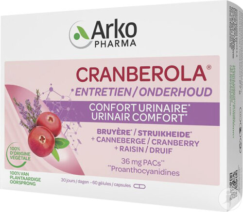 Arkopharma Cranberry Harnwegskomfort 60 Kapseln