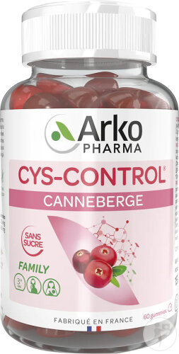 Arkopharma Cys-Control Cranberry Gummies 60 Stück