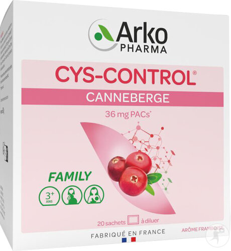 Arkopharma Cys-Control Harnkomfort Cranberry 20 Beutel