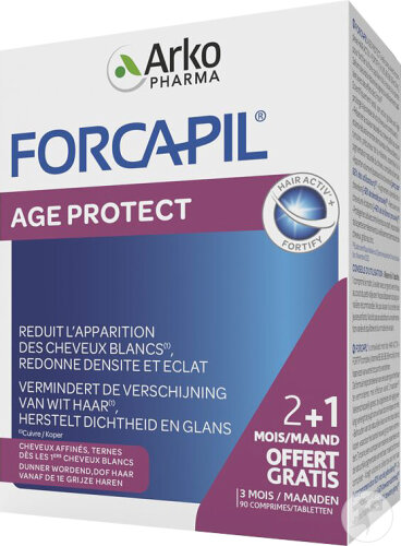 Arkopharma Forcapil Leeftijd Beschermen 90 Tabletten