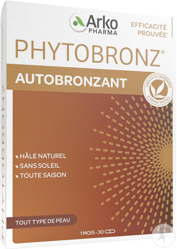 Arkopharma Phytobronz Autobronzant 30 Kapseln